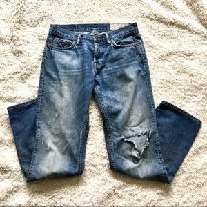 All Saints Jacks Place Distressed Boyfriend Jeans